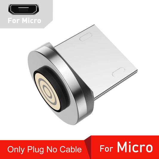 540 Rotate 5A Magnetic Cable Fast Charging Type C Mirco USB Phone Data Cord for Iphone 15 14 Pro Max Xiaomi 13 POCO Redmi