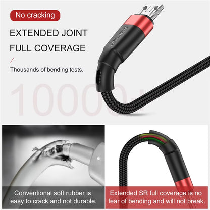 5A Micro USB Cable Fast Charger for Xiaomi 11 Redmi 4X Note 5A Fast Chargeing 2M Microusb Data Cable for Samsung S6 S7